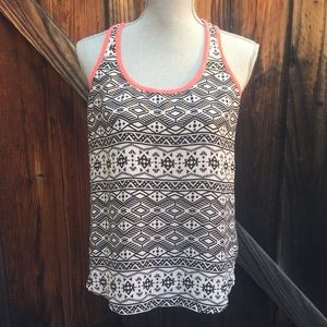 Xhilaration sleeveless blouse - size large